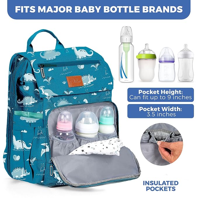 PILLANI Baby Diaper Bag Backpack - Image 4