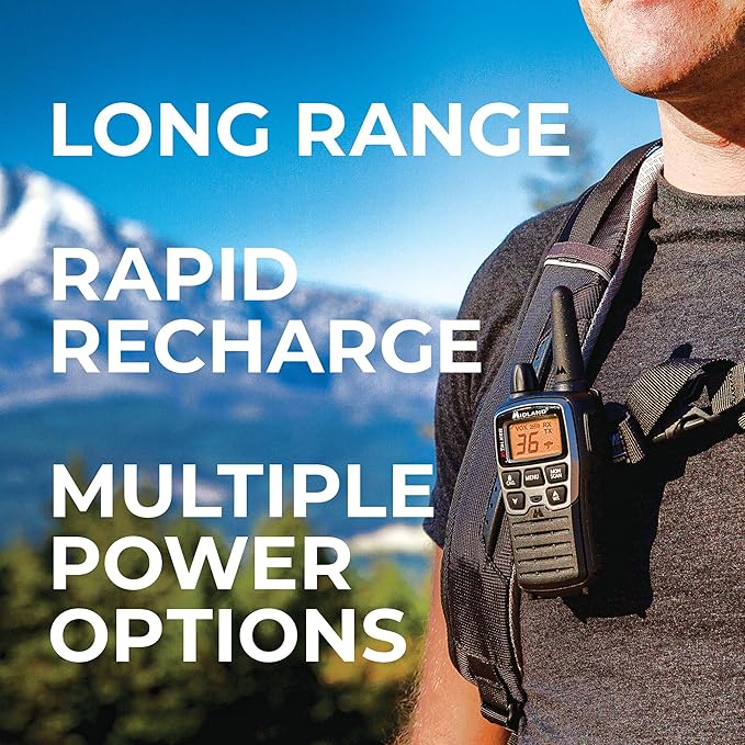 Midland T77VP5 X-TALKER Long Range Walkie-Talkie FRS Two-Way Radio - Image 3