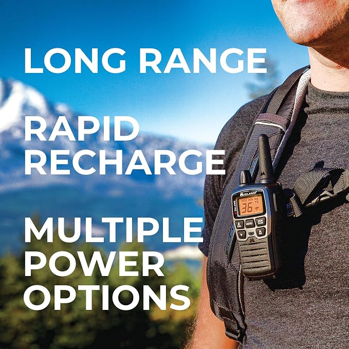 Midland® T71VP3 X-TALKER Long Range Walkie Talkie - Image 3