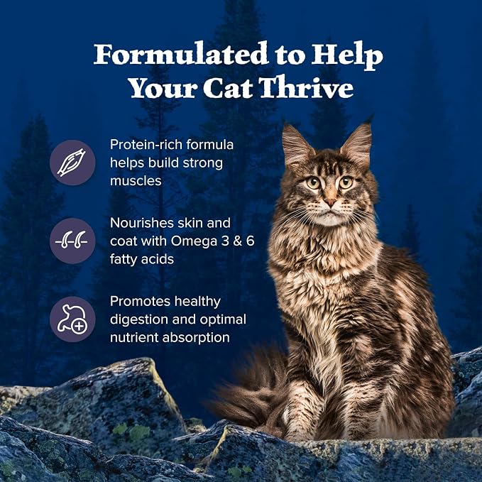 Blue Buffalo Wilderness Natural Adult Dry Cat Food, High-Protein and Grain-Free - Image 5