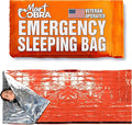 Emergency Sleeping Bag for Survival Gear and Supplies Life Bivy Sack Waterproof by MartCobra