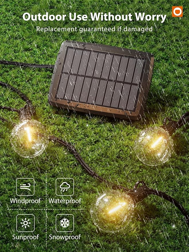 addlon 50FT Solar String Lights - Image 5