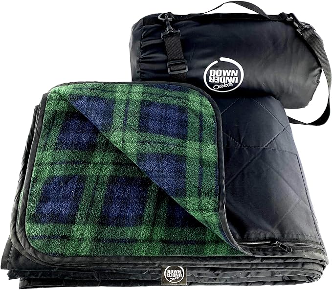 DOWN UNDER OUTDOORS Large Waterproof Windproof Extra Thick 350 GSM Quilted by DOWNUNDEROUTDOORS