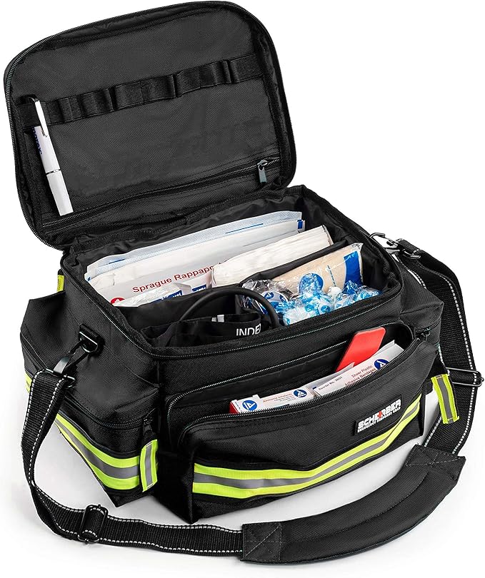 Scherber First Responder Fully-Stocked Professional Essentials EMT/EMS Trauma - Image 3