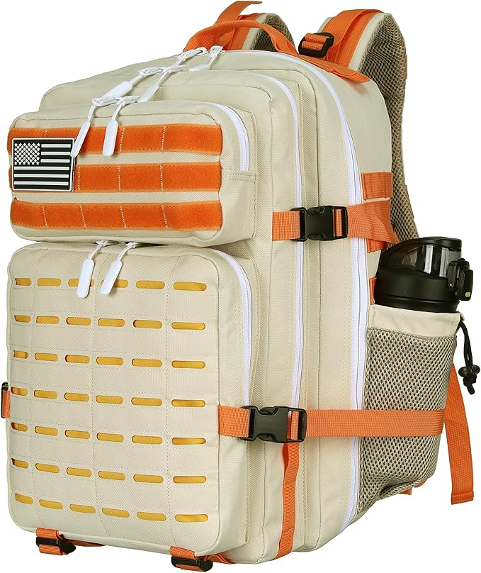 Military Tactical Backpack 45L/25L 3 Day Assault Pack Molle Daypack Hiking by W+WINTMING
