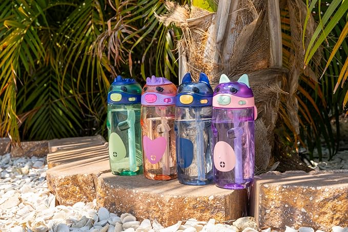 Ello Ellies 16oz Plastic Kids Water Bottle - Image 2