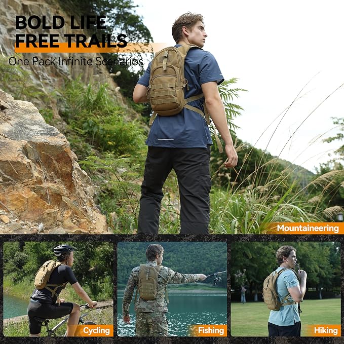 MARCHWAY Tactical Molle Hydration Pack - Image 6