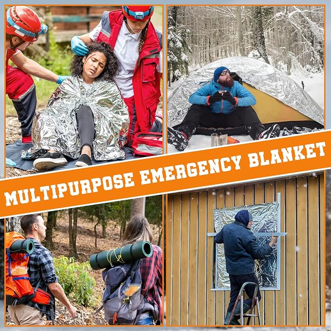 24 Pack Emergency Blankets - Image 7