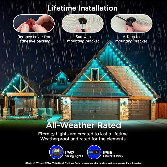 Enbrighten Vibe Eternity Permanent Outdoor Lights - Image 4