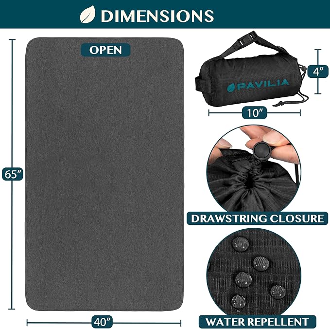 PAVILIA Travel Blanket Airplane Compact - Image 4