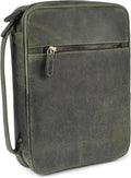 LEATHER VILLAGE Handmade Vintage Leather Bible Cover by LeatherVillage