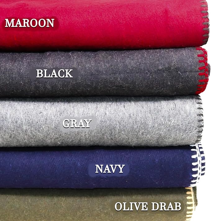 M MCGUIRE GEAR Heavy Duty Wool Blanket, and First Aid Use – Mil-Spec, Fire - Image 3