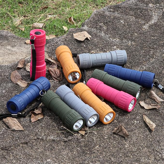 10-Pack Professional Outdoor Mini Flashlights Set, Super Bright 100 Lumen LED - Image 8