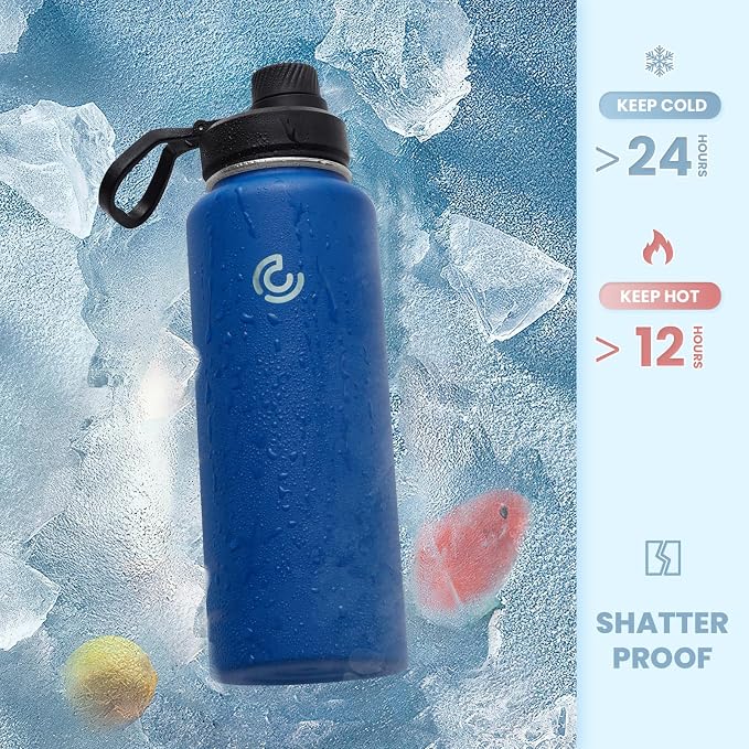 Sports Water Bottle 32oz, Insulated Water Bottle - Image 4