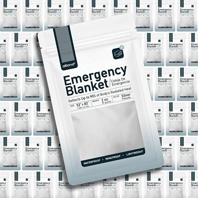 Altland 25 Pack of Emergency Blankets - Image 6
