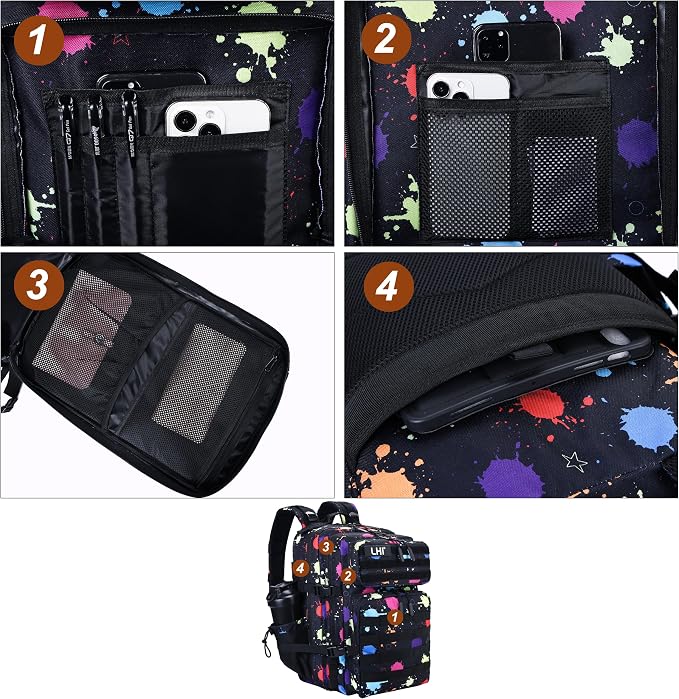 LHI Military Tactical Backpack for Men and Women 45L Army 3 Days Assault Pack - Image 6