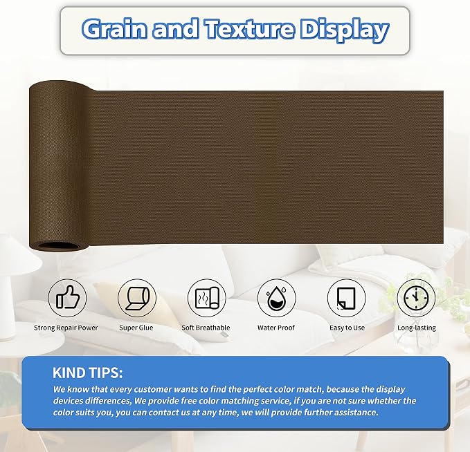 KING MOUNTAIN Canvas Repair Tape, Outdoor Gear Patch, 4×63 Inches, Waterproof - Image 2