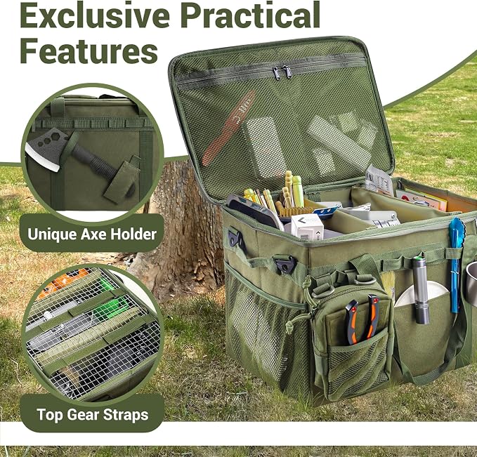 FUNANASUN 40L Tactical Camping Storage Bag - Image 2