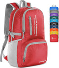 ZOMAKE Lightweight Packable Backpack, 35L Light Foldable Hiking Backpacks Water by ZOMAKE