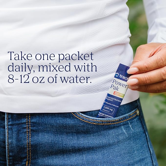 Trace Minerals | Power Pak Electrolyte Powder Packets | 1200 mg Vitamin C - Image 4