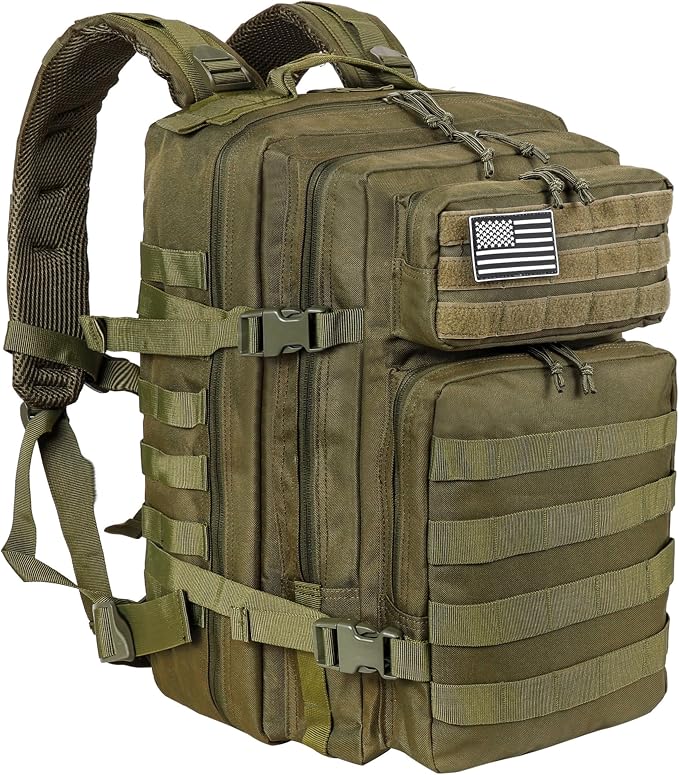 LHI Military Tactical Backpack for Men and Women 45L Army 3 Days Assault Pack - Image 4