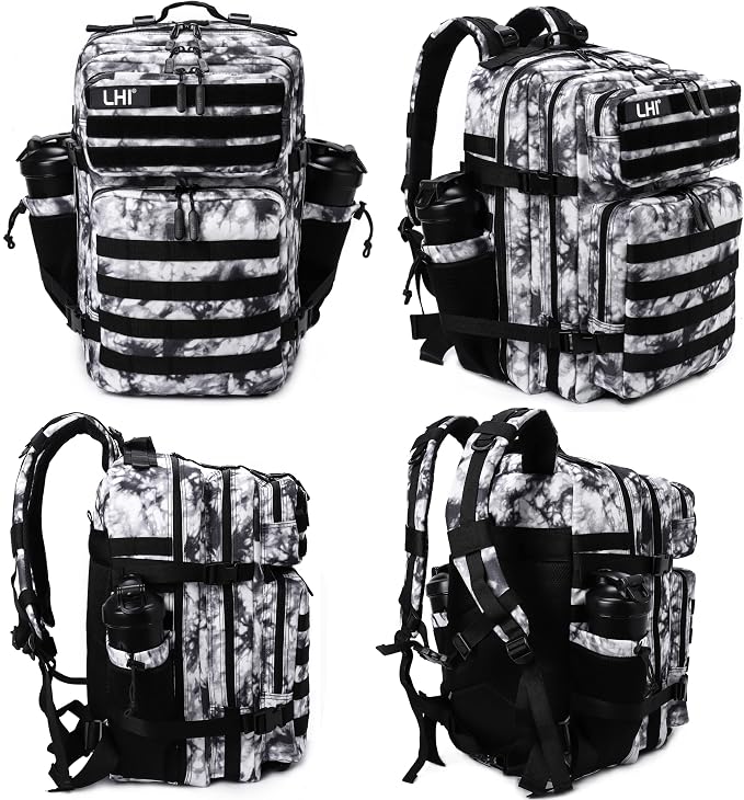LHI Military Tactical Backpack for Men Molle Daypack 45L Army 3 Days Assault - Image 3