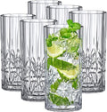 Amazing Abby - Vika - 18-Ounce Plastic Highball Glasses, Plastic Cocktail by AmazingAbby