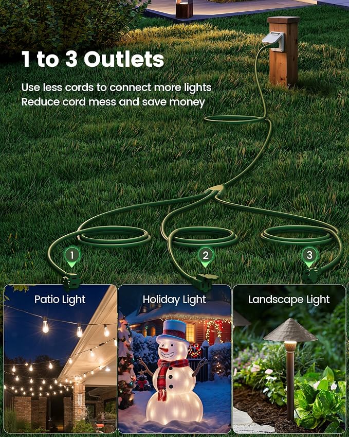 SURAIELEC Outdoor Extension Cord - Image 2