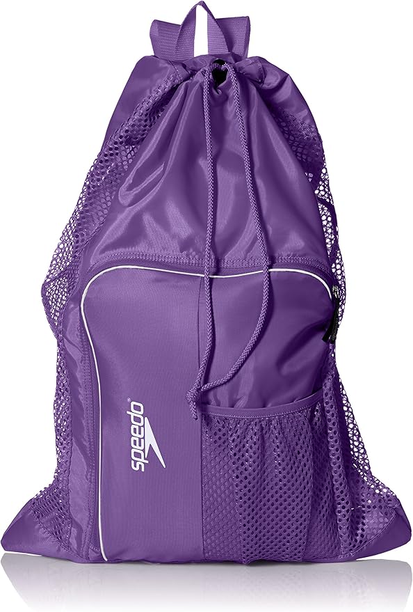 Speedo Unisex-Adult Drawstring Deluxe Ventilator Mesh Equipment Bag by Speedo