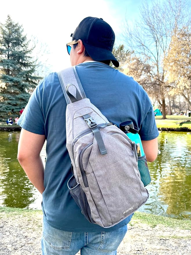 G4Free Sling Bag RFID Blocking Sling Backpack Crossbody Chest Bag Daypack - Image 7