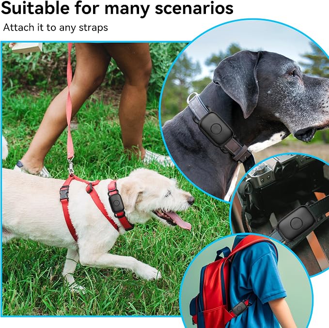 DDJ Dog Collar Holder for Tile Life360 Pro 2024 Bluetooth Tracker, Ultra Durable - Image 8