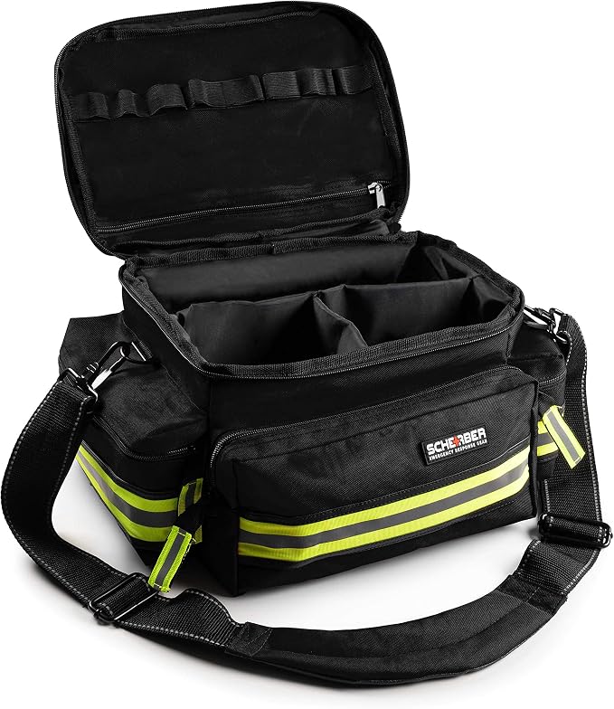Scherber First Responder Fully-Stocked Professional Essentials EMT/EMS Trauma - Image 6