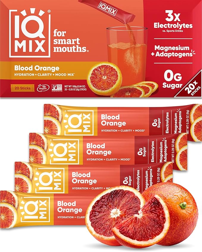 IQMIX Hydration Electrolyte Powder – 4-in-1 Formula by IQBAR
