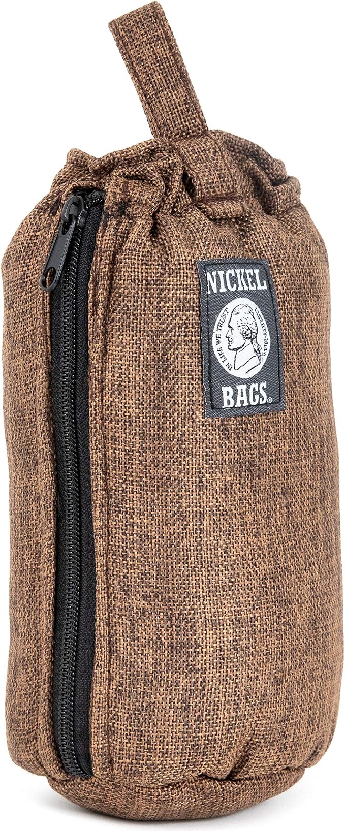 Nickel Bags Padded Drawstring Duffle Tube, Hemp Protective Sling Bag - Image 2