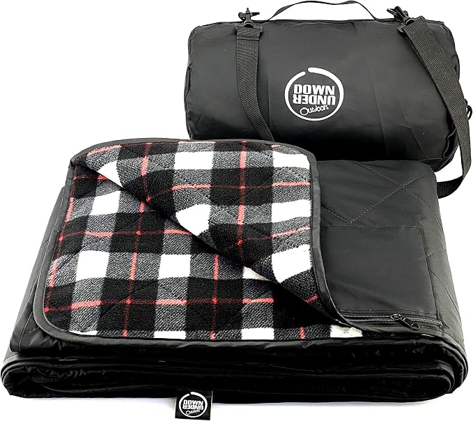 DOWN UNDER OUTDOORS Large Waterproof Windproof Extra Thick 350 GSM Quilted by DOWNUNDEROUTDOORS