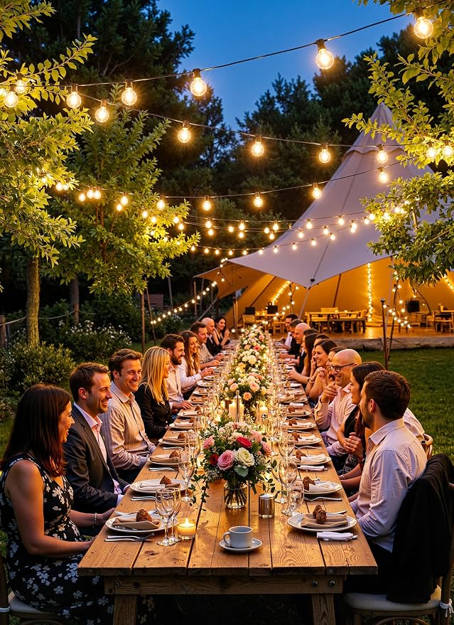 Brightown 37Ft Outdoor String Lights - Image 5
