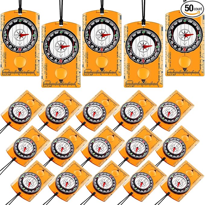 Geiserailie Orienteering Compass Bulk Navigation Map Reading Compass by Geiserailie