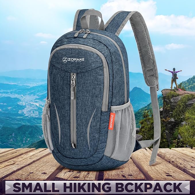 ZOMAKE Ultra Lightweight Packable Backpack 10L, Small Foldable Backpacks Hiking - Image 7