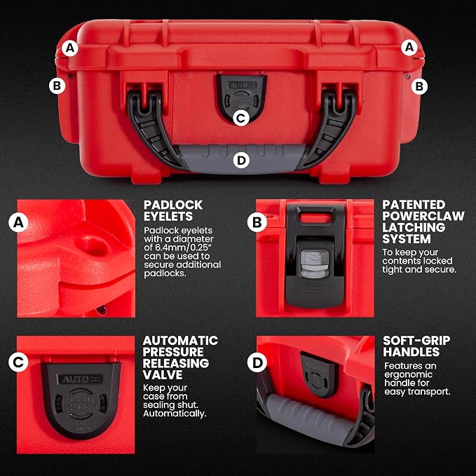 NANUK 904 Waterproof First Aid Kit 110pcs – Durable, Pre-Stocked First Aid - Image 5