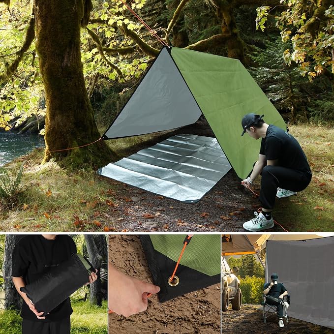 RedSwing Heavy Duty Survival Blanket, Waterproof Emergency Thermal Tarp - Image 9