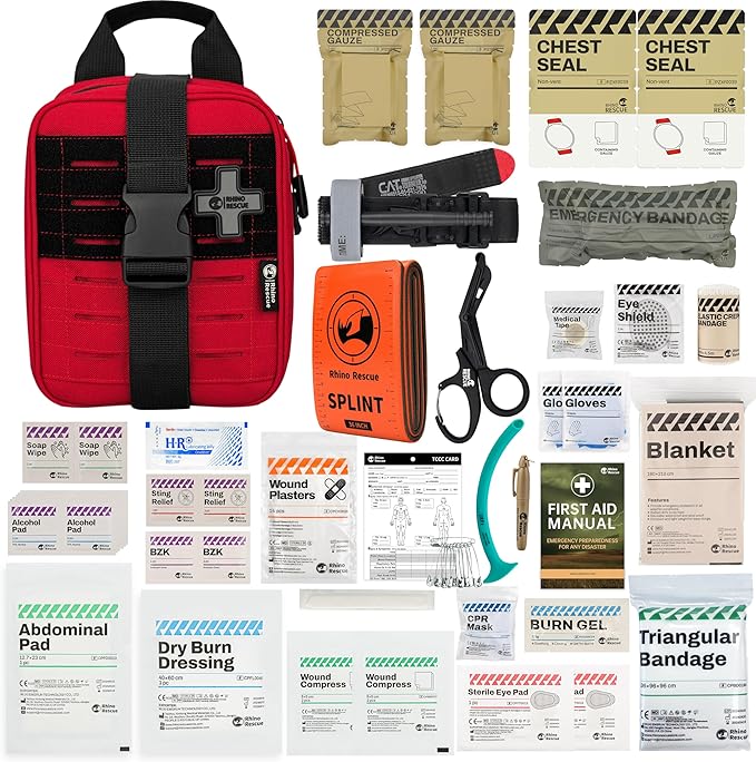 RHINO RESCUE IFAK Trauma Kit by RHINORESCUE