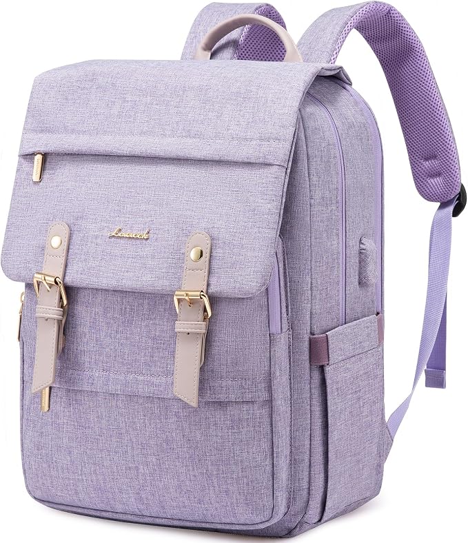 LOVEVOOK Laptop Backpack Purse for Women Fashion Vintage Computer Backpack 15.6 by LOVEVOOK