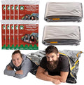 Emergency Thermal Mylar 2 Person Sleeping Bags -Ultra Compact by GrizzlyGear