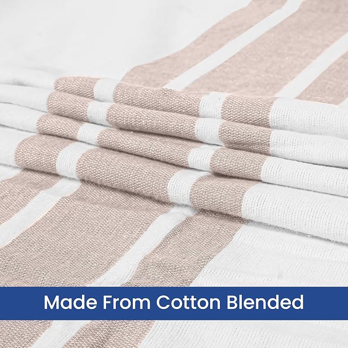 Linteum Textile Cotton Blended Hospital Patient Bath Blanket, Bed Bath Sheet - Image 2