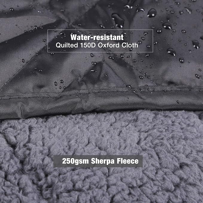 REDCAMP 79"x79" Large Warm Camping Blanket Waterproof & Windproof - Image 4