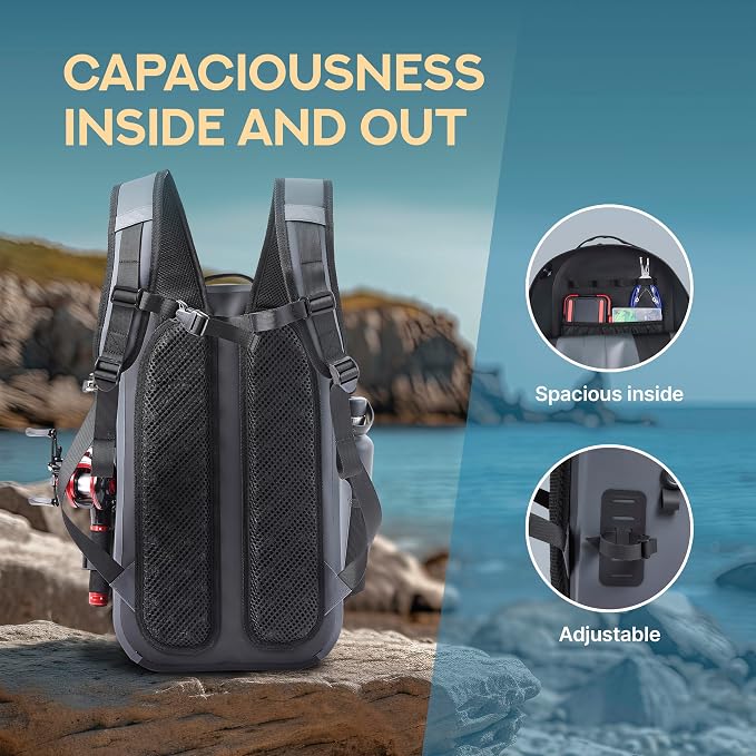 Xelfly Waterproof Fishing Backpack G2 - Image 6