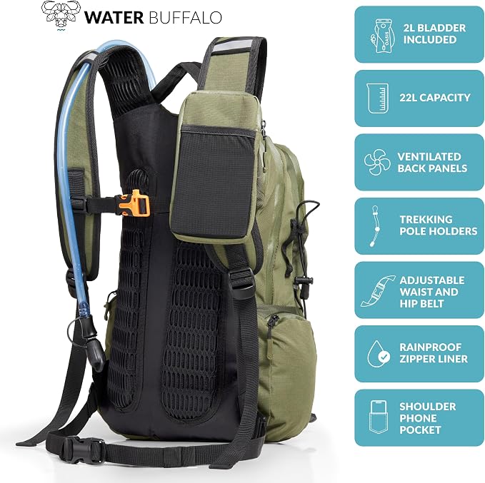 Water Buffalo Hydration Backpack - Image 2