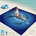 Famstar Beach Blanket Oversized Extra Large 78" X 81", Waterproof Sandproof by Famstar