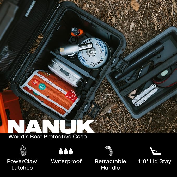 NANUK Trail 10-11.2L Waterproof Storage Box – Modular & Compact Cargo Case - Image 6