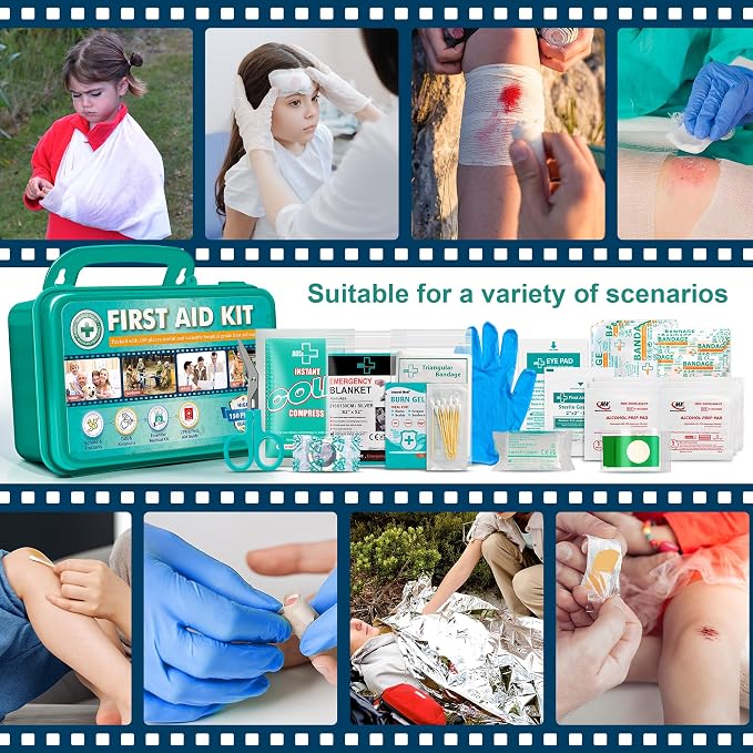General Medi 150 Pieces Hardcase First Aid Kit - Image 6